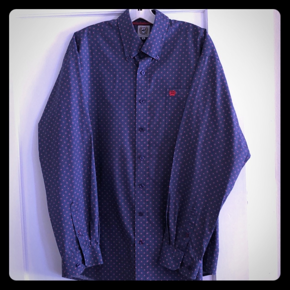 Men’s Cinch long sleeve button down shirt